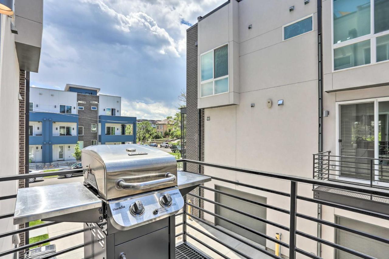 Trendy Denver Townhome - Walk To Mile High Stadium Dış mekan fotoğraf