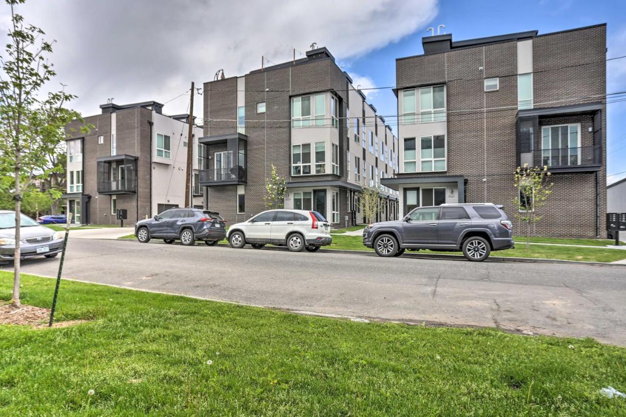 Trendy Denver Townhome - Walk To Mile High Stadium Dış mekan fotoğraf
