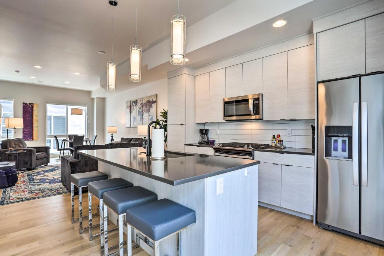 Trendy Denver Townhome - Walk To Mile High Stadium Dış mekan fotoğraf